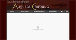 Desktop Screenshot of museechabaud.com